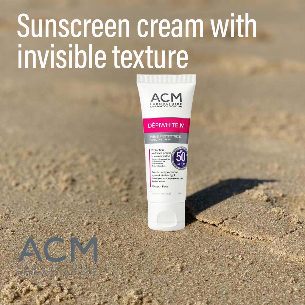 ACM Depiwhite M SPF50+ Face Sunscreen Cream With UVA + UVB + Blue light Protection 40ml