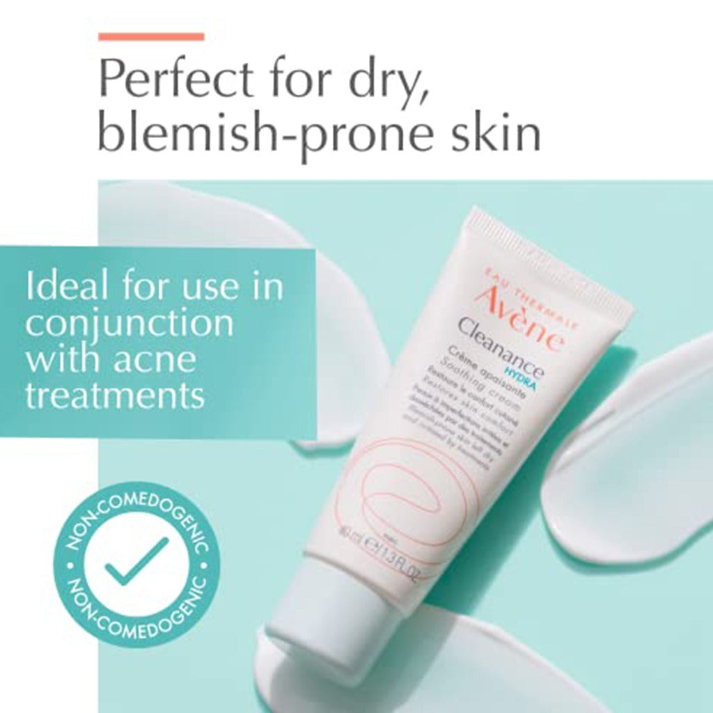 Avene Cleanance Hydra Soothing Cream For Blemish Prone & Acne Prone Skin 40ml