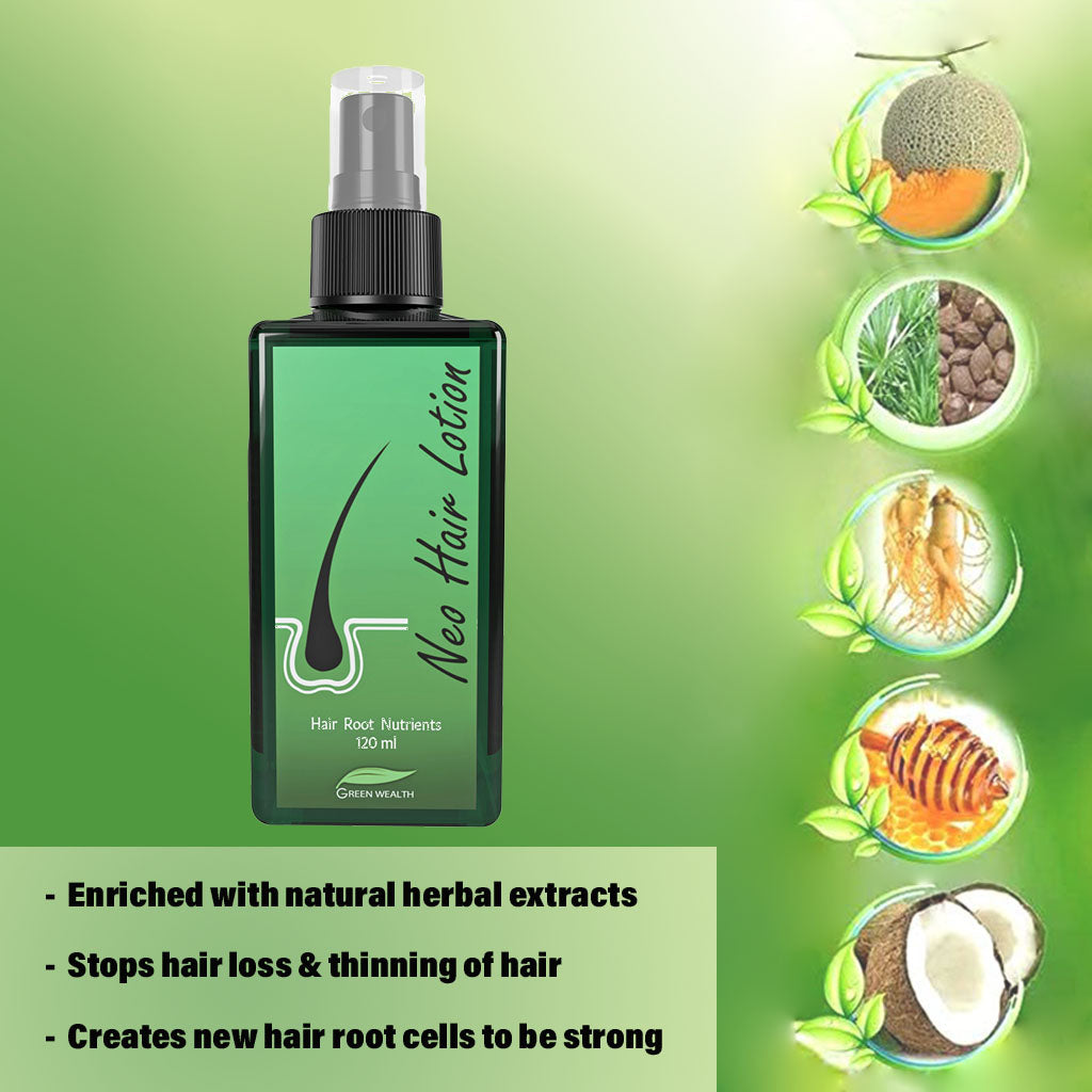 Green Wealth Neo Hair Lotion For Hair Growth 120ml