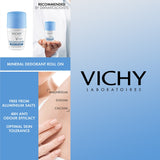 Vichy 48 Hours Anti-Odour Aluminum Free Mineral Deodorant Roll-On 50ml