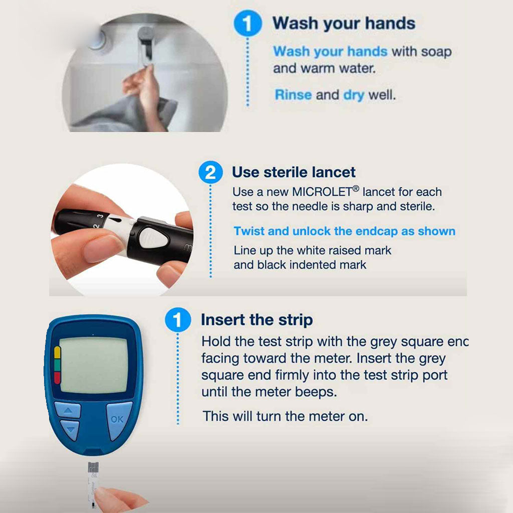 Ascensia Contour Care Blood Glucose Monitoring System