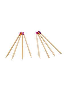 Or Bleu 8-Piece Wooden Nail Sticks Multicolour CT-447