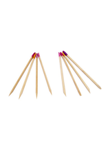 Or Bleu 8-Piece Wooden Nail Sticks Multicolour CT-447