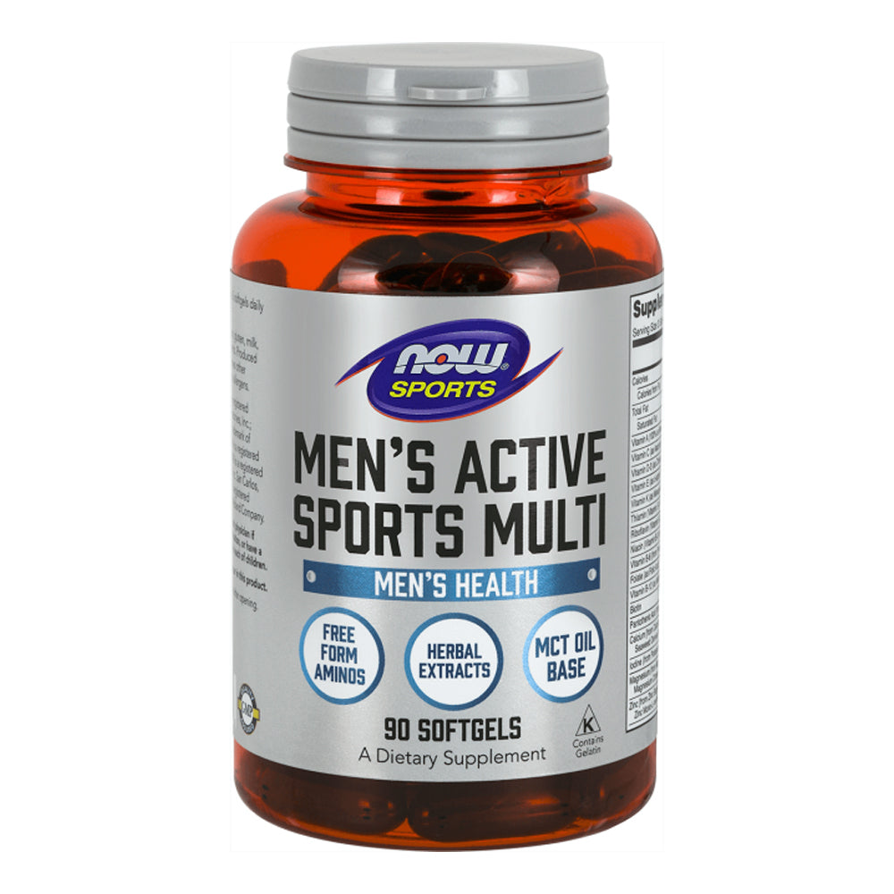 Now Men Active Sports Multi - 90 Softgels