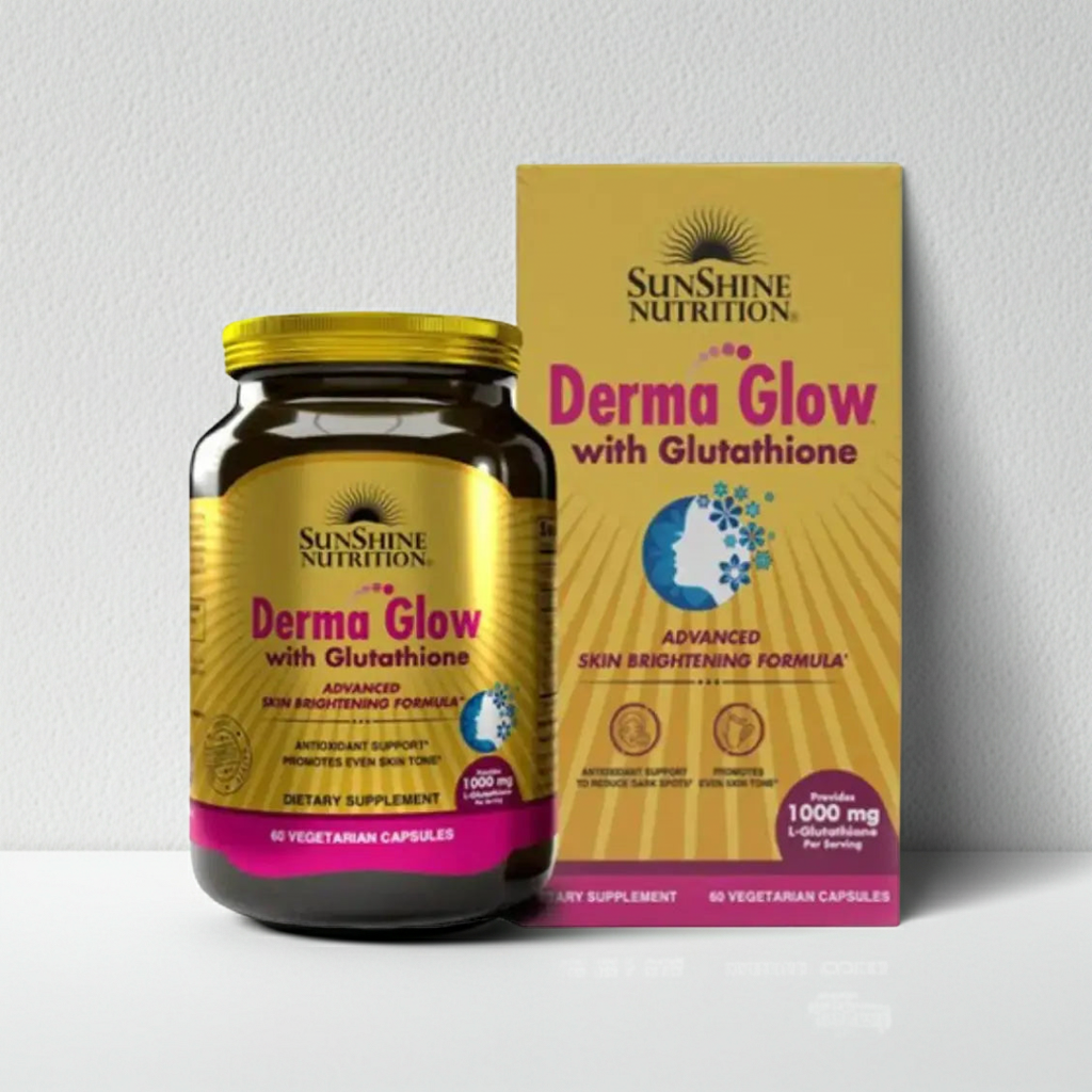 SUNSHINE NUTRITION Derma Glow with Glutathione 1000mg Cap 60s