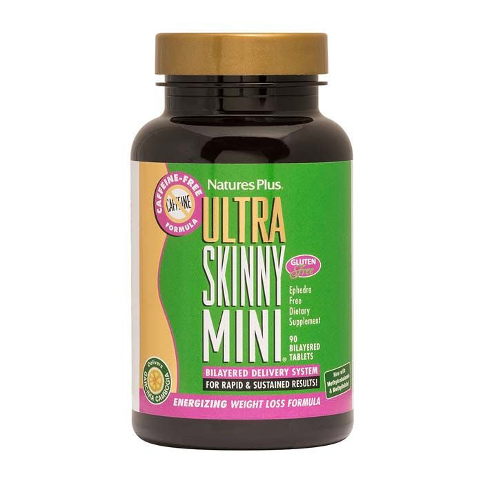 Natures Plus Ultra Skinny Mini Caffeine Free Bilayered - 90 Tablets