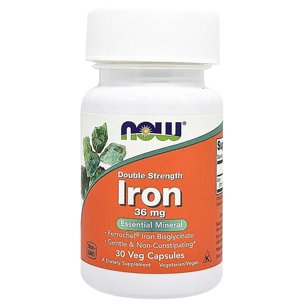 Now Double strength Iron Capsules ,30s