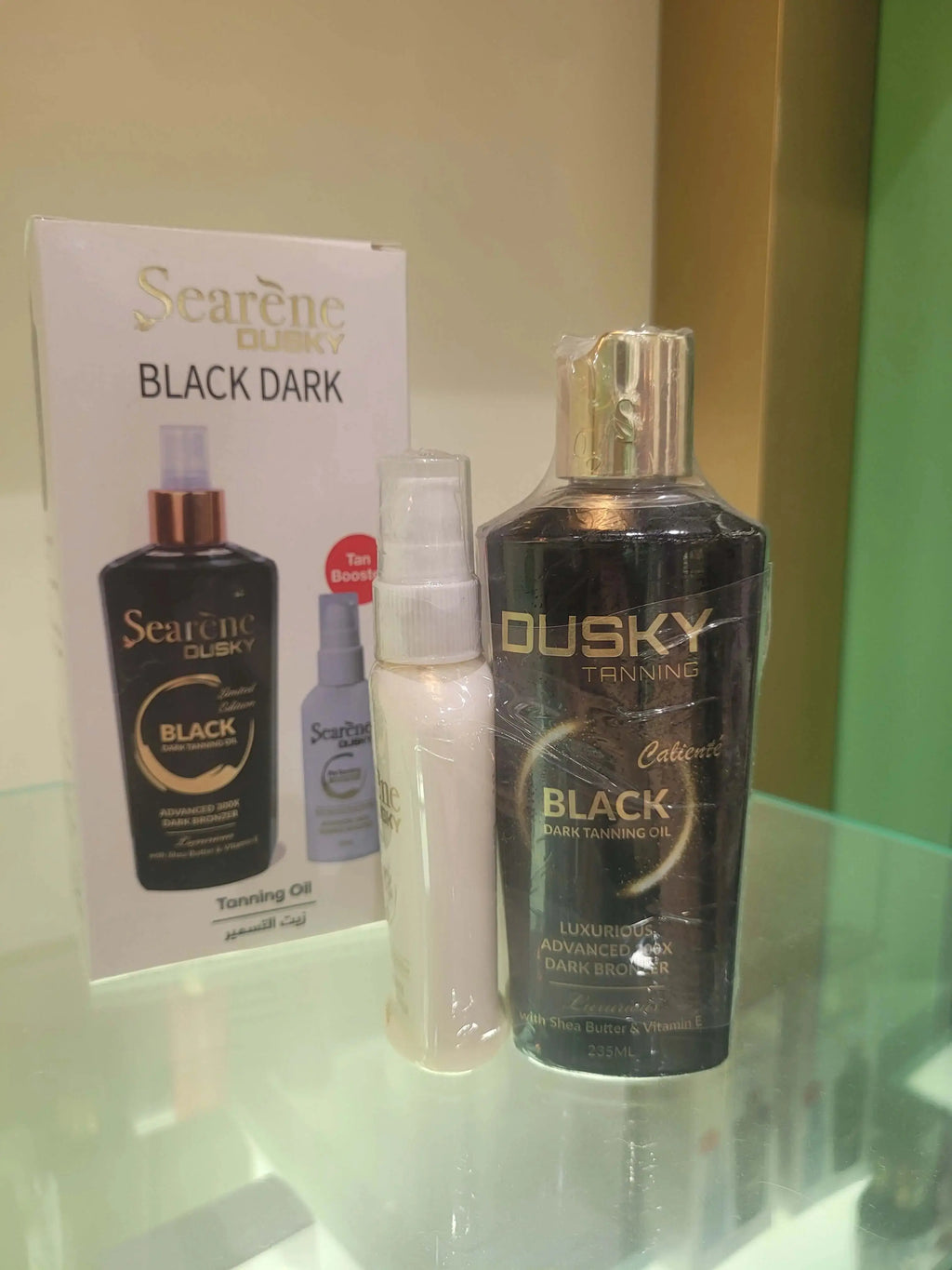 Dusky Black Dark Tanning Oil Moisturizing Tanning Oil + Tanning booster - www.plcgcc.com