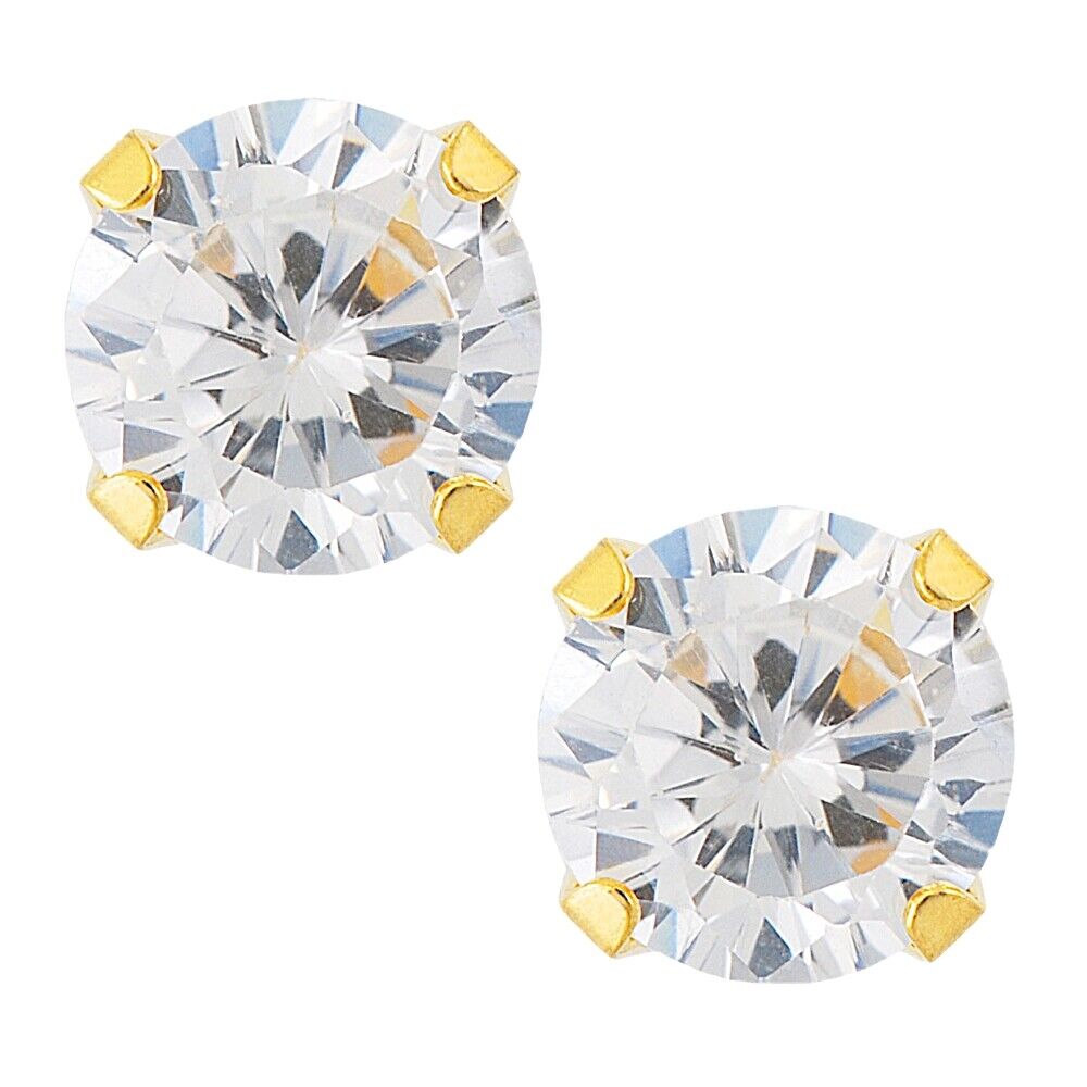 STUDEX Sensitive Cubic Zirconia Stud Earrings 7mm