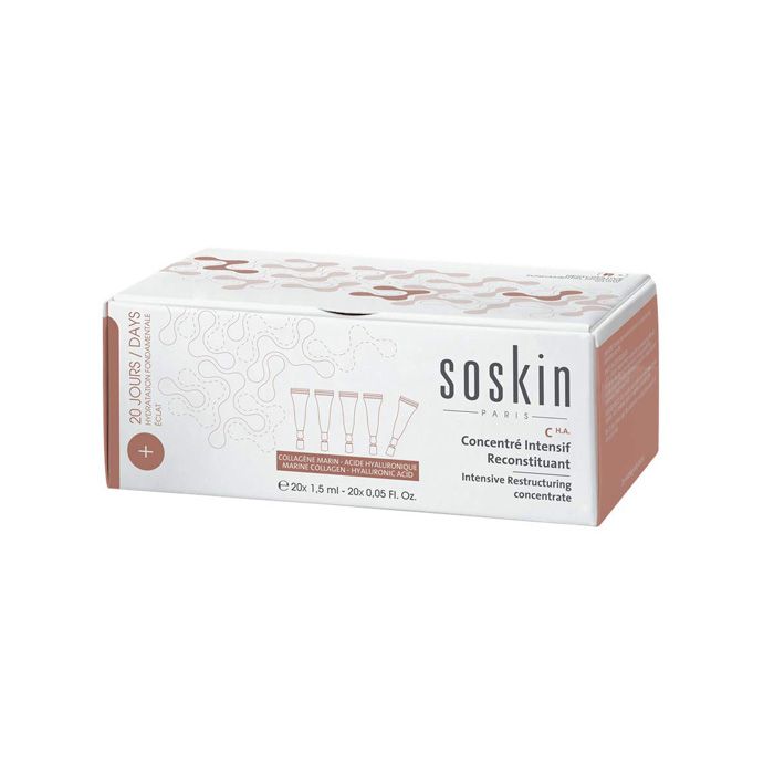 Soskin R+ Intensive Restructuring Concentrate Collagen+ Hyaluronic acid - 20 X 1.5 ml