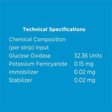 Trister Blood Glucose Test Strips 50's TS-376BGT