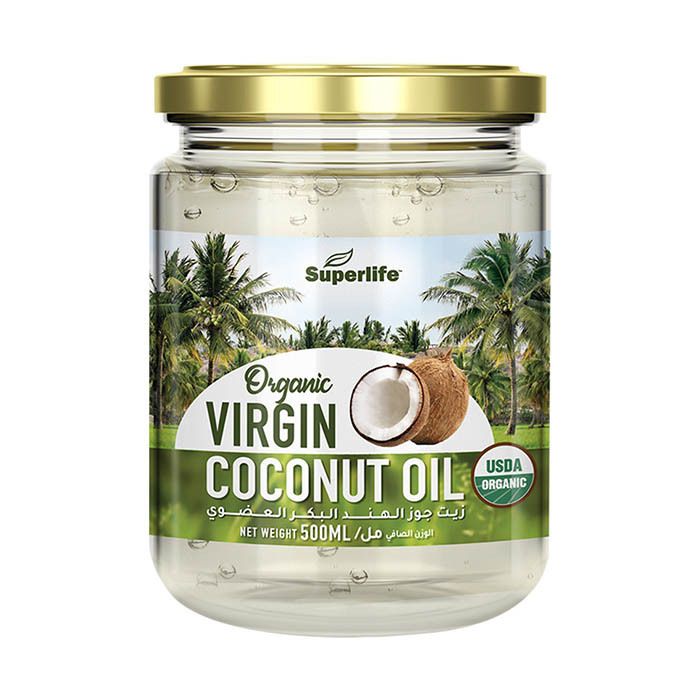 Superlife Organic virgin Coconut Oil - 500 ml