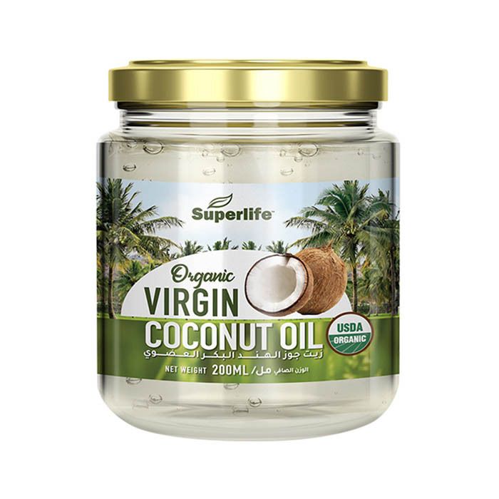 Superlife Organic virgin Coconut Oil - 200ml