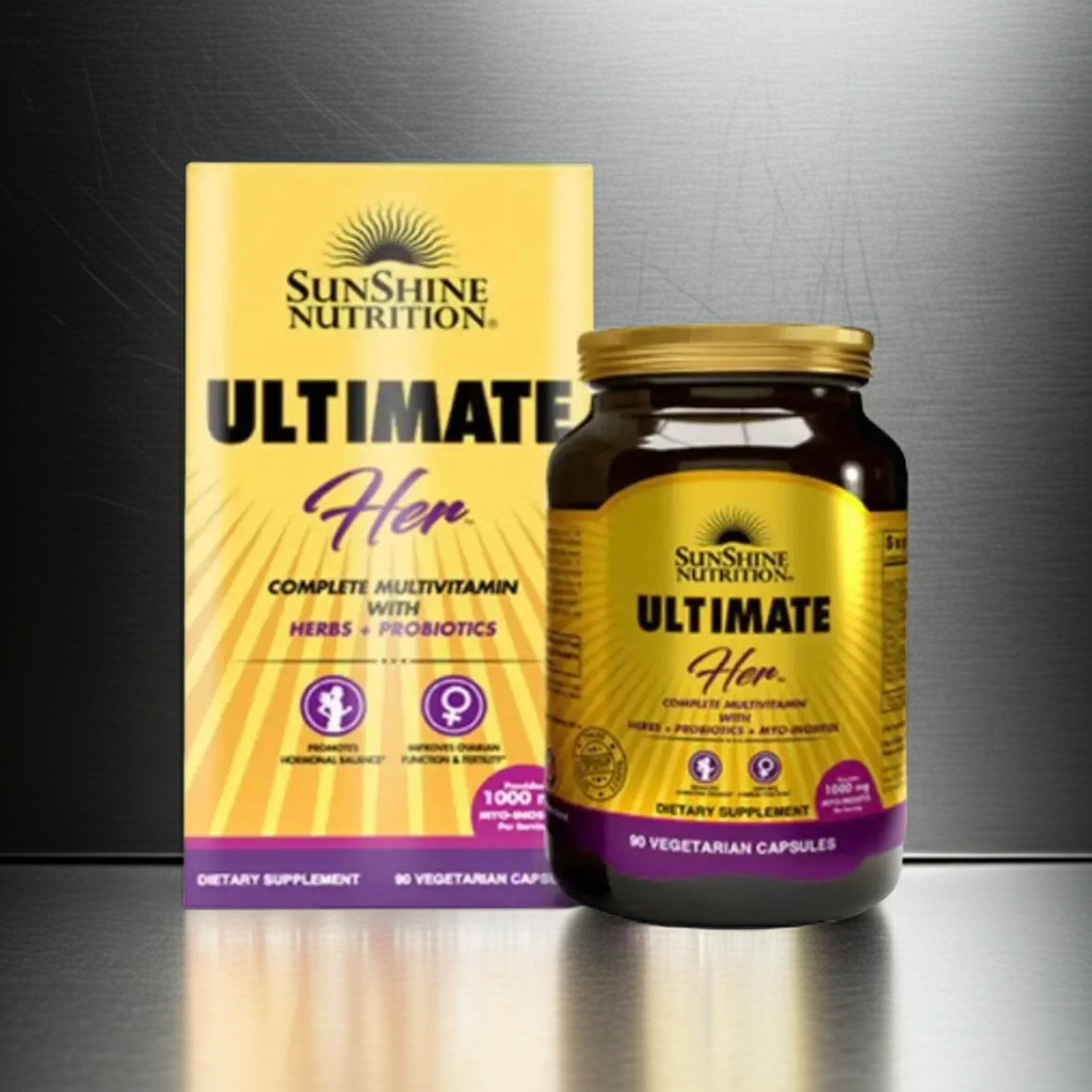 SUNSHINE NUTRITION ULTIMATE HER MULTIVITAMIN CAP 90s